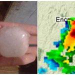 Granizo castiga duas cidades do interior do Rio Grande do Sul