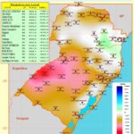 O mapa da grande e longa estiagem que não para de fazer história