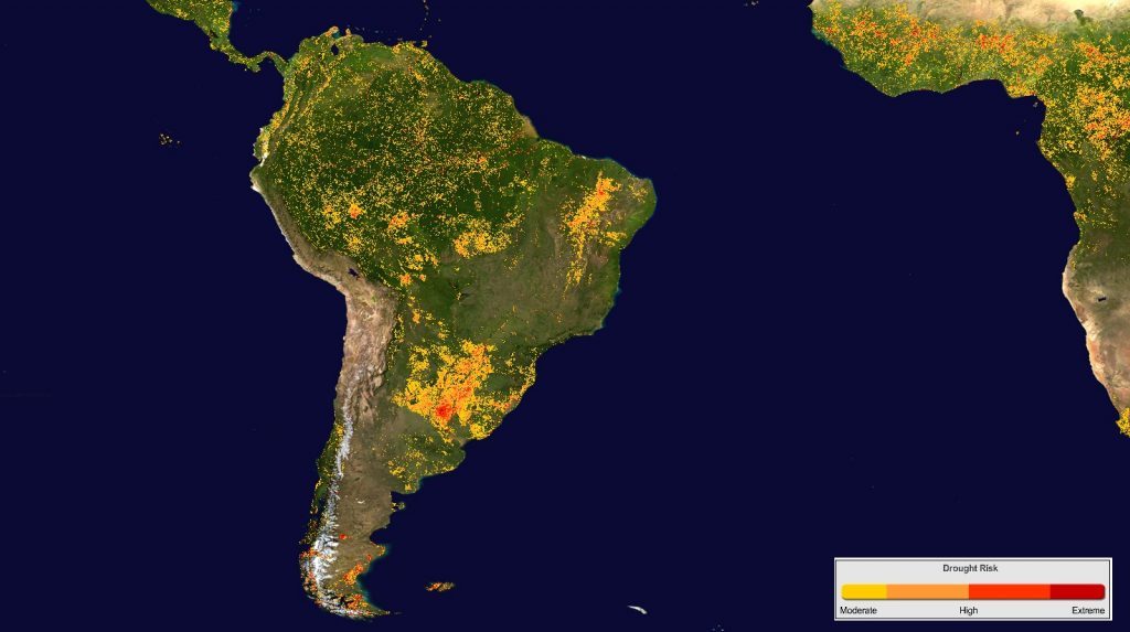Agosto começa com Rio Grande do Sul sob estiagem