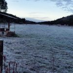 Da geada para a chuva no Sul do Brasil