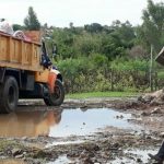 Chuva volta forte às áreas castigadas por inundações