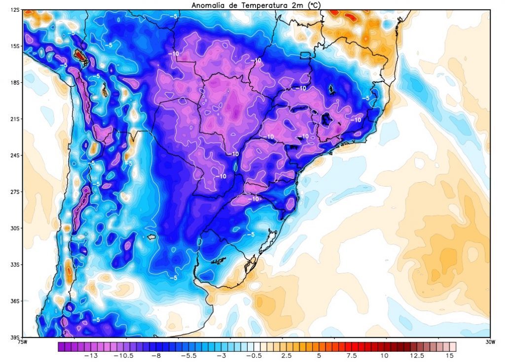 Prepare-se para uma semana gélida