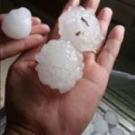 Granizo atingiu a região da uva na Serra Gaúcha