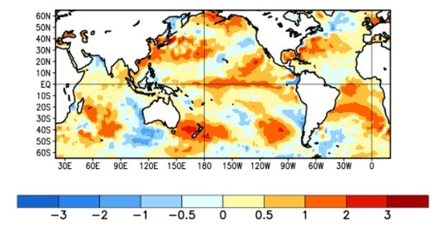 Boletim Pacífico: Nino 1+2 mais frio