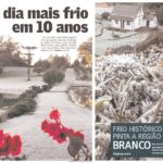 Frio histórico ganha as manchetes e destaca jornalismo de interação