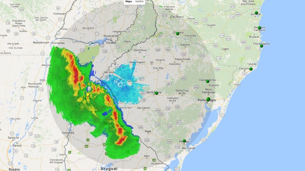Temporais podem provocar estragos nas próximas horas