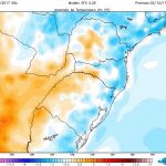 Vento persistente e fluxo de umidade oceânica