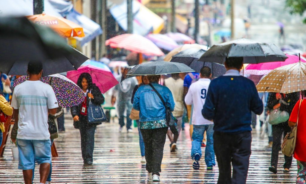 Instabilidade e frio na cidade de São Paulo