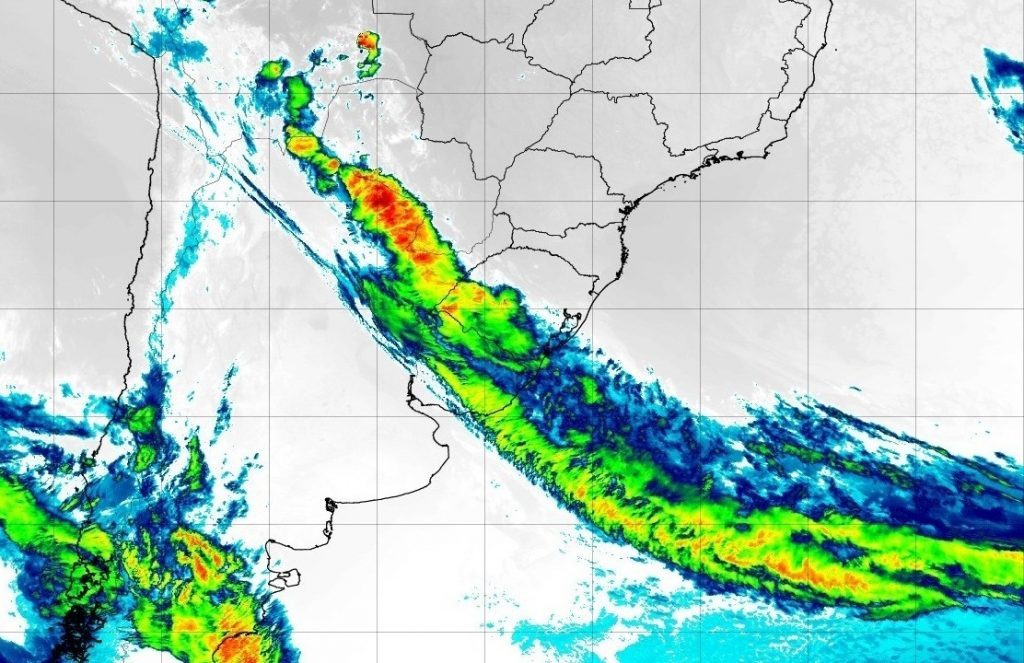 Instabilidade e trégua do calor