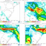 Chuva retorna ao Sul do Brasil