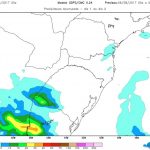 Chuva volta para parte do Rio Grande do Sul nesta segunda