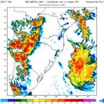 Oeste do Sul do Brasil pode ter temporais isolados no fim deste domingo