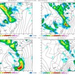 ***ALERTA*** Centro de baixa pressão traz risco de tempo severo e chuva localmente excessiva
