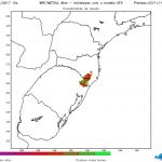 Aviso de novo episódio de geada tardia no Sul do Brasil