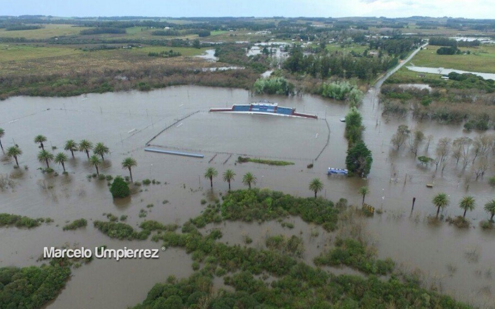 Enchente no Uruguai