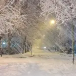 Nevada histórica em Santiago do Chile