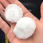 Semana começou com granizo na Argentina, Uruguai e Rio Grande do Sul