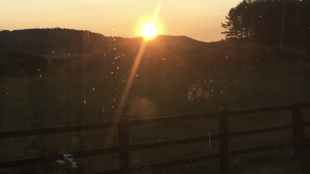 Sábado de sol começa com frio