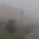 Dias de nevoeiro ainda ocorrem na primavera sob ar frio