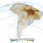Estudo mostra preocupante diminuição da umidade na região amazônica