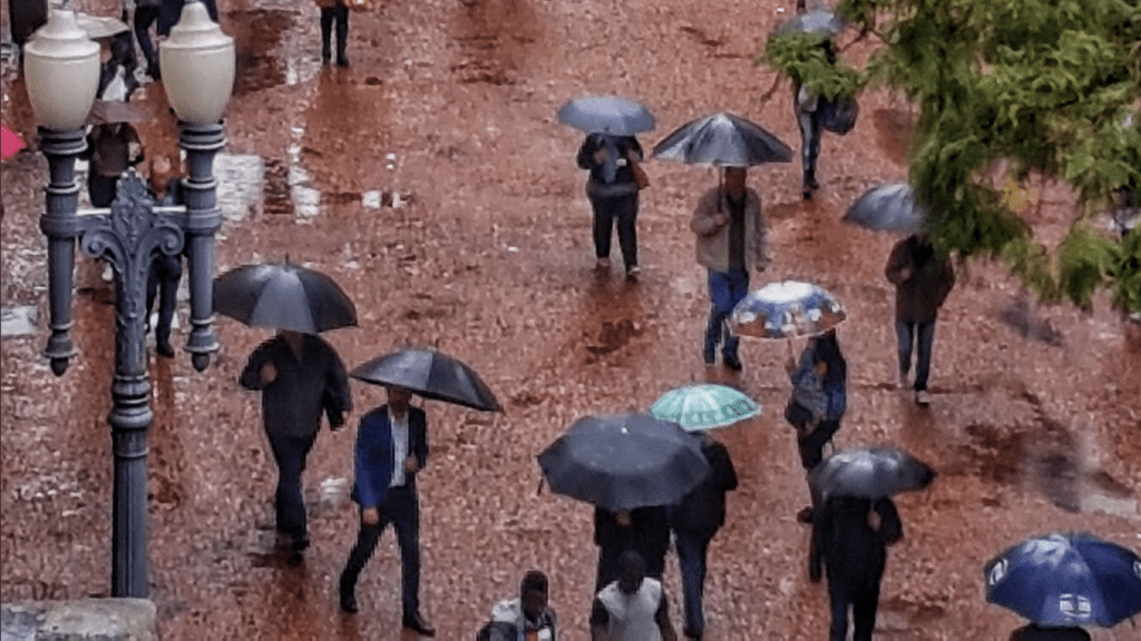 Semana vai ter muita chuva