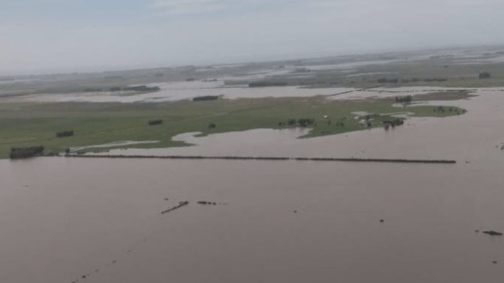 Semana começa com cheias e enchentes no Rio Grande do Sul