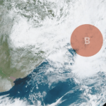 Tempestade subtropical Kurumí se forma na costa do Brasil