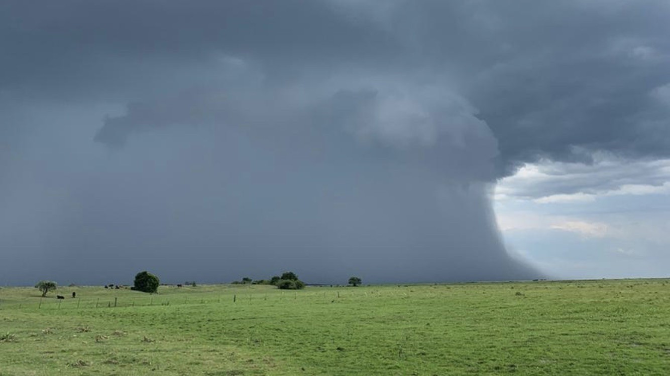 Chuva irregular e temporais isolados na Metade Norte
