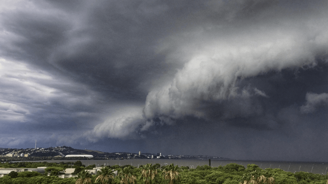 Danos e transtornos pelos temporais do fim de semana