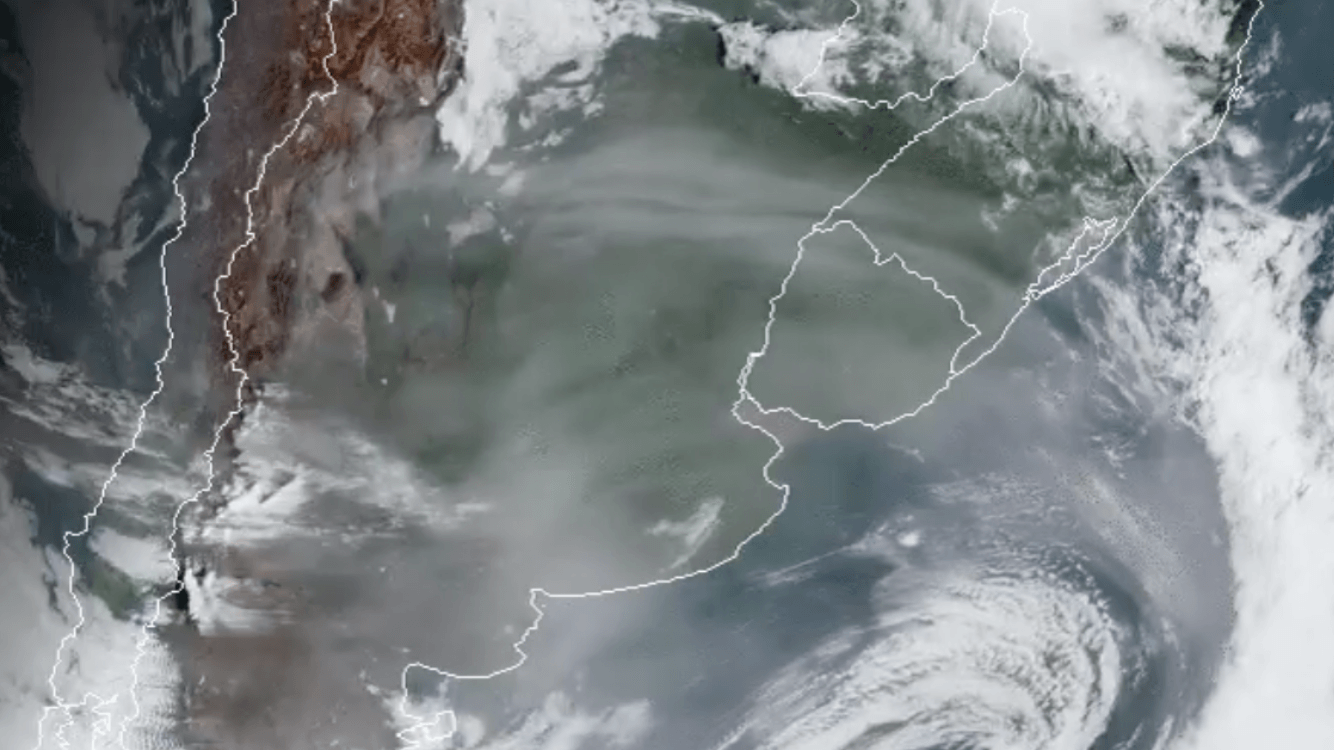 Fumaça da Austrália no céu do Rio Grande do Sul e Cone Sul