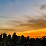 Primeiro dia do verão tem sol, nuvens e vento