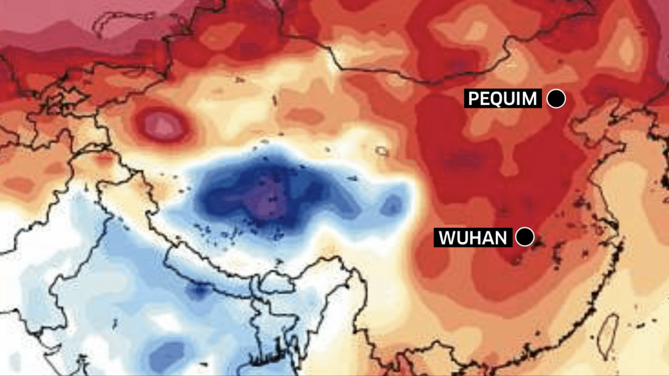 Novo coronavírus surgido na China coincide com inverno setentrional