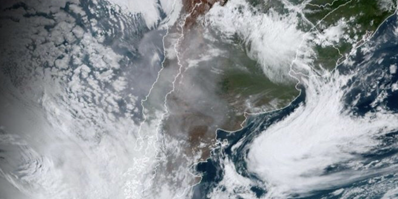 Fumaça dos devastadores incêndios na Austrália chega à América do Sul
