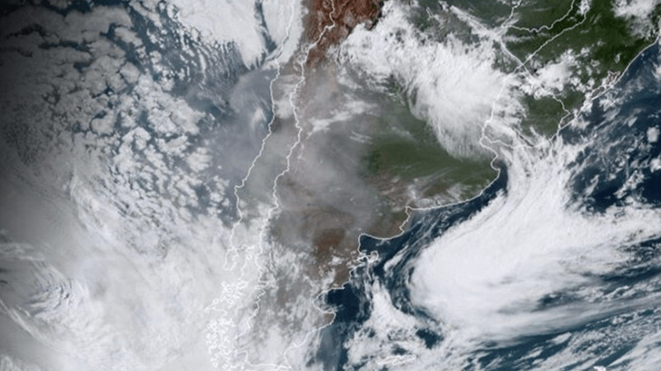 Fumaça dos devastadores incêndios na Austrália chega à América do Sul