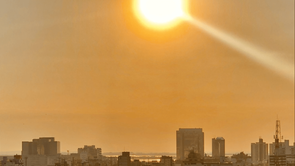 Três dias em que o calor castigará