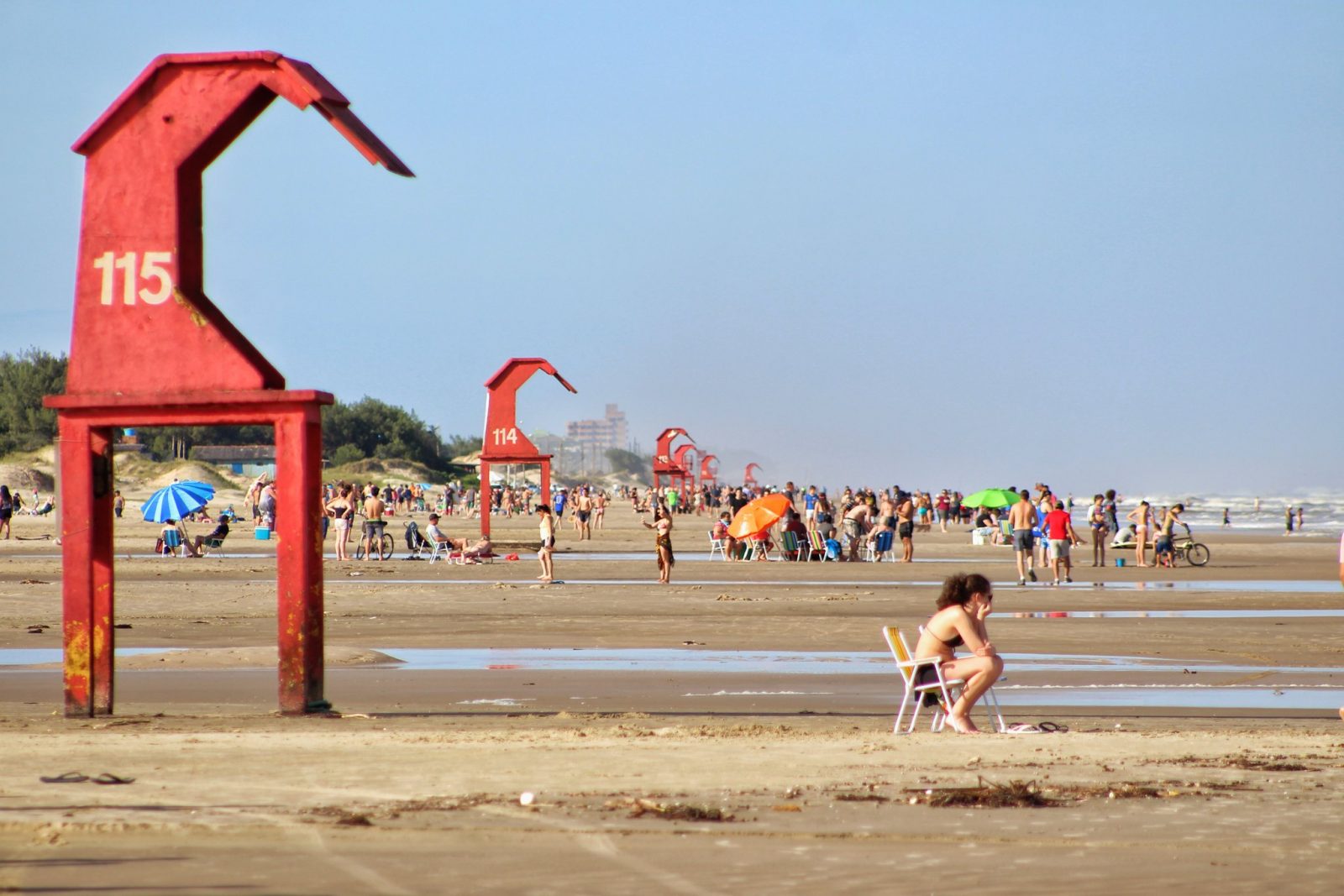 Período excelente para os veranistas das praias gaúchas