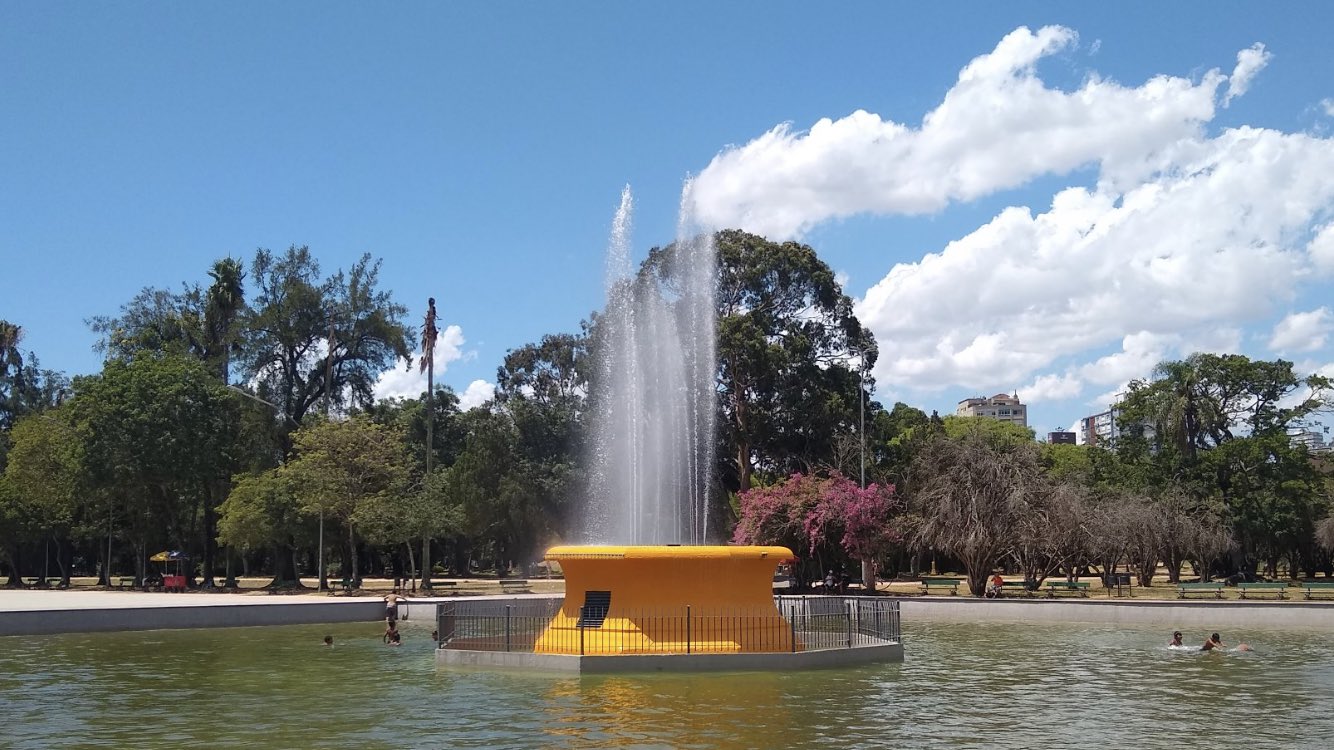 Sol, calor intenso e pancadas de chuva no Rio Grande do Sul
