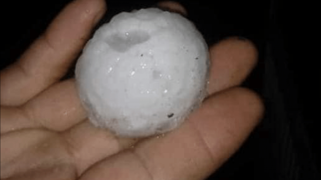 Tempestades trazem granizo e vendavais na Argentina