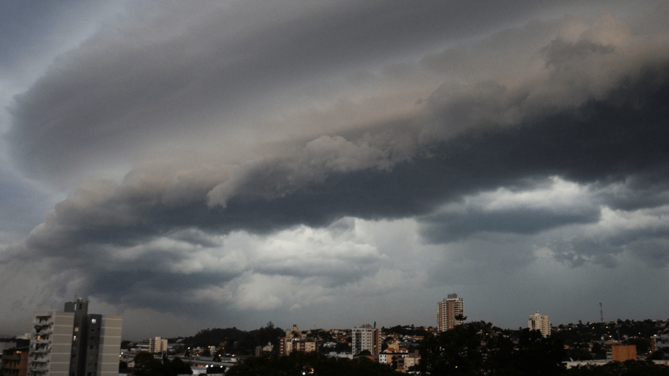 **ALERTA** Domingo de temporais no Rio Grande do Sul