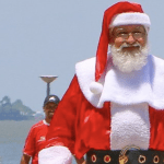 Véspera quente e Natal tórrido