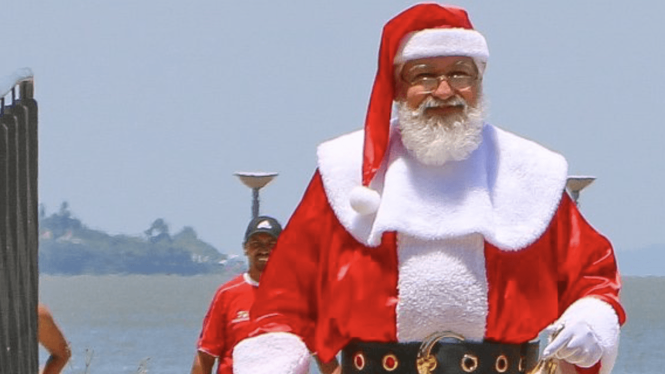 Véspera quente e Natal tórrido Véspera quente e Natal tórrido