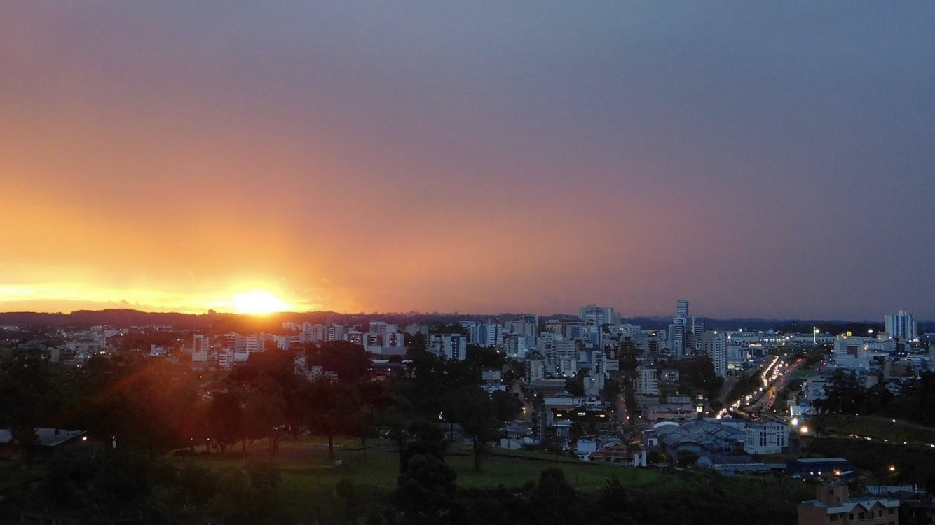Sol aparece com nuvens na maior parte do Rio Grande do Sul