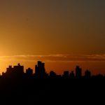 Ar muito quente cobre a parte central da América do Sul