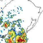 Risco de temporais localizados hoje e amanhã no Rio Grande do Sul