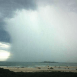 Chuva volumosa no Leste Catarinense por baixa pressão