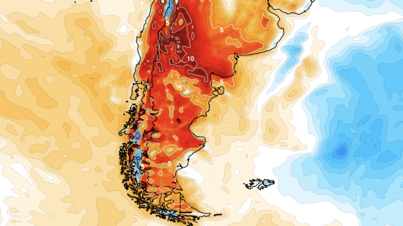 Forte onda de calor que castiga Argentina chegará ao Estado