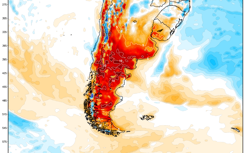 Forte onda de calor atinge a Patagônia e vai chegar ao Rio Grande do Sul