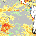 Troca de estação com Pacífico Equatorial ainda em neutralidade