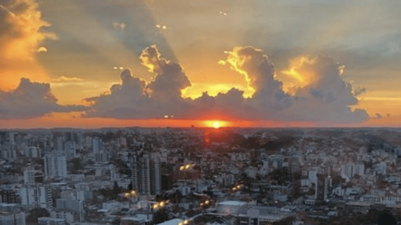 Sol predomina em dia menos quente no Rio Grande do Sul