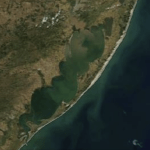 Água salgada na Lagoa dos Patos pela seca se aproxima de Porto Alegre